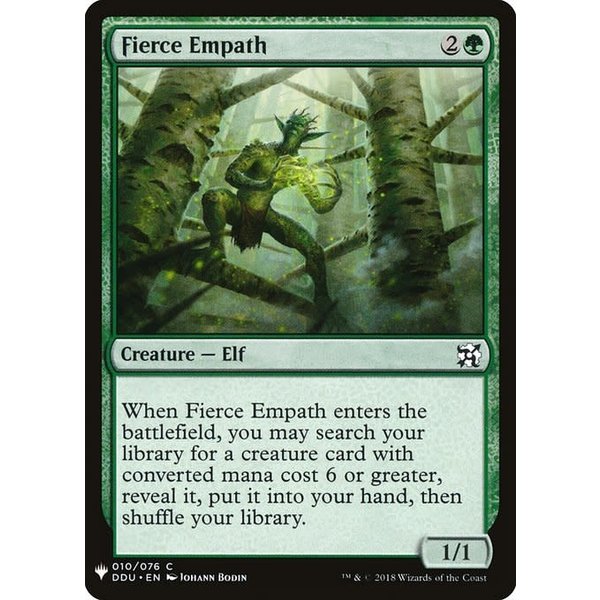 Magic: The Gathering Fierce Empath (1212) Near Mint