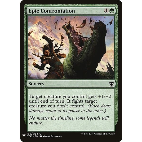 Magic: The Gathering Epic Confrontation (1198) Near Mint