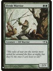 Magic: The Gathering Elvish Warrior (1196) Near Mint