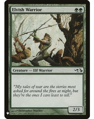 Magic: The Gathering Elvish Warrior (1196) Near Mint