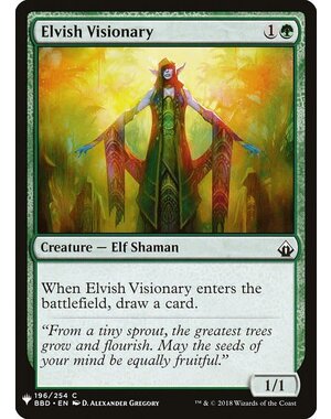 Magic: The Gathering Elvish Visionary (1195) Near Mint