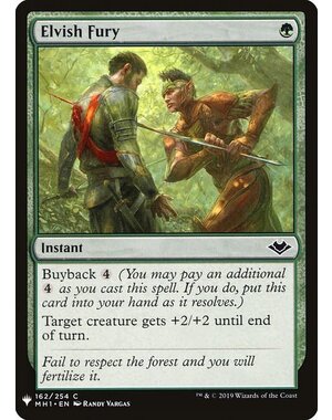 Magic: The Gathering Elvish Fury (1194) Near Mint