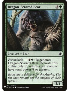 Magic: The Gathering Dragon-Scarred Bear (1186) Near Mint
