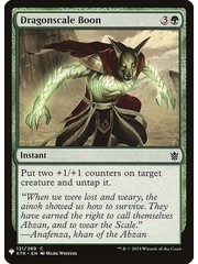 Magic: The Gathering Dragonscale Boon (1185) Near Mint