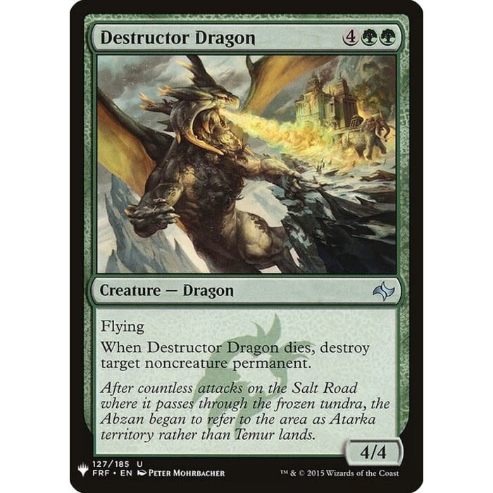 Magic: The Gathering Destructor Dragon (1182) Near Mint