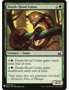 Magic: The Gathering Death-Hood Cobra (1179) Near Mint