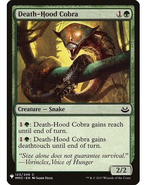 Magic: The Gathering Death-Hood Cobra (1179) Near Mint