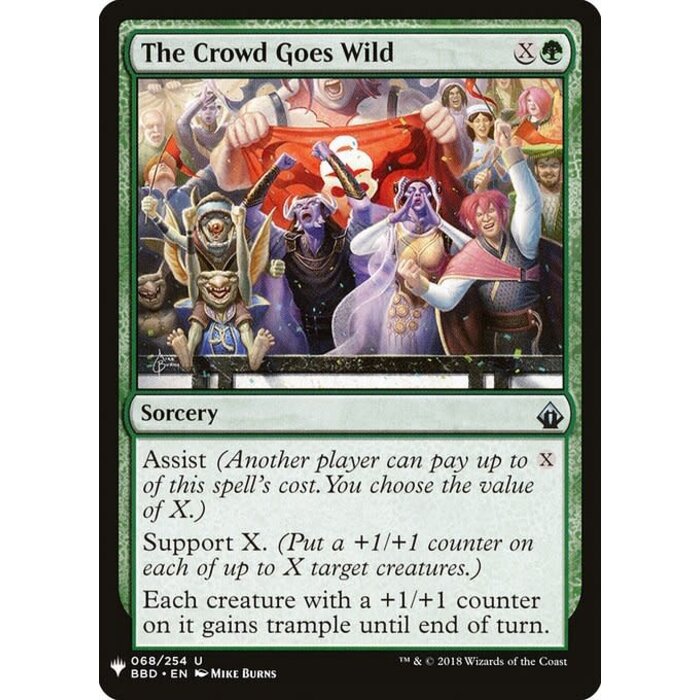 Magic: The Gathering The Crowd Goes Wild (1173) Near Mint