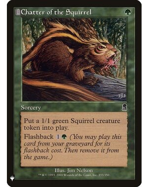 Magic: The Gathering Chatter of the Squirrel (1161) Near Mint