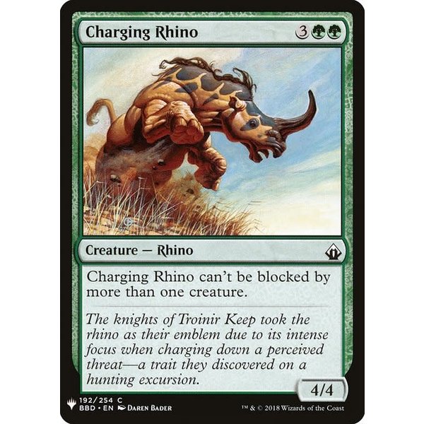 Magic: The Gathering Charging Rhino (1160) Near Mint