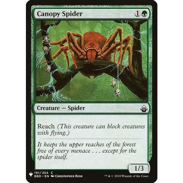 Magic: The Gathering Canopy Spider (1154) Near Mint