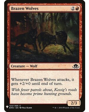 Magic: The Gathering Brazen Wolves (872) Near Mint