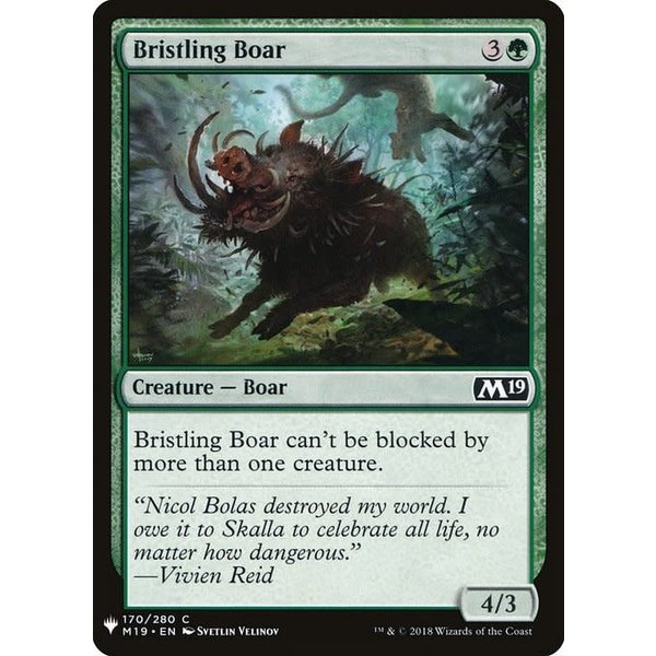 Magic: The Gathering Bristling Boar (1149) Near Mint