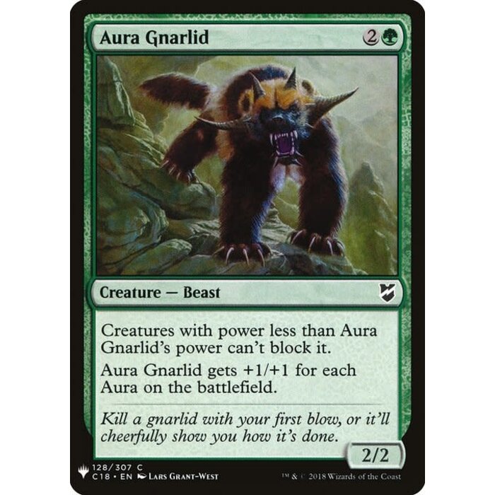 Magic: The Gathering Aura Gnarlid (1126) Near Mint