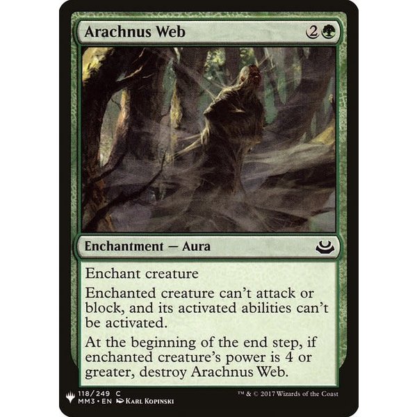 Magic: The Gathering Arachnus Web (1122) Near Mint