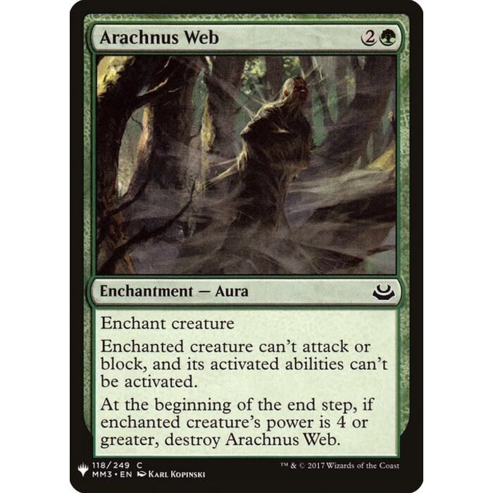 Magic: The Gathering Arachnus Web (1122) Near Mint