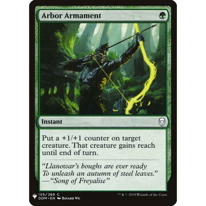 Magic: The Gathering Arbor Armament (1123) Near Mint