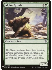 Magic: The Gathering Alpine Grizzly (1116) Near Mint