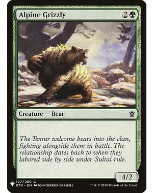 Magic: The Gathering Alpine Grizzly (1116) Near Mint