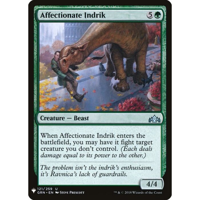 Magic: The Gathering Affectionate Indrik (1112) Near Mint