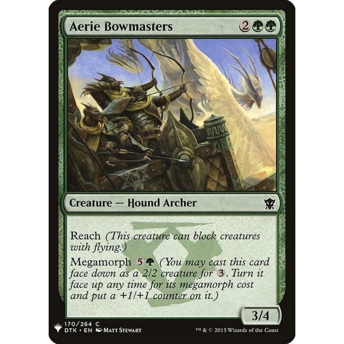 Magic: The Gathering Aerie Bowmasters (1111) Near Mint