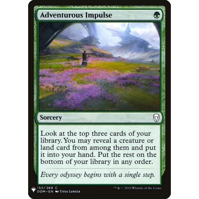 Magic: The Gathering Adventurous Impulse (1110) Near Mint
