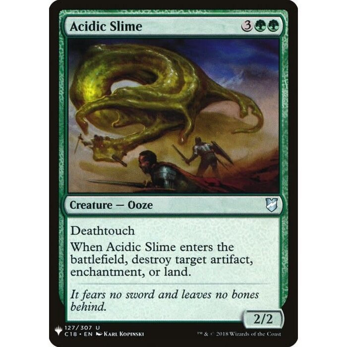 Magic: The Gathering Acidic Slime (1109) Near Mint