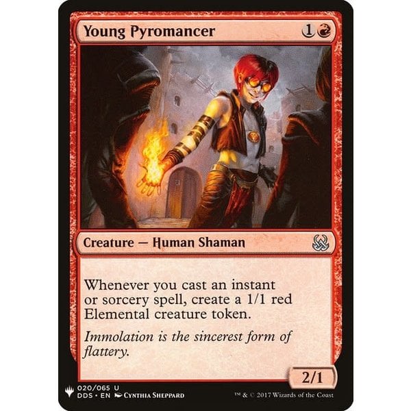 Magic: The Gathering Young Pyromancer (1105) Near Mint