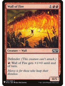 Magic: The Gathering Wall of Fire (1100) Near Mint