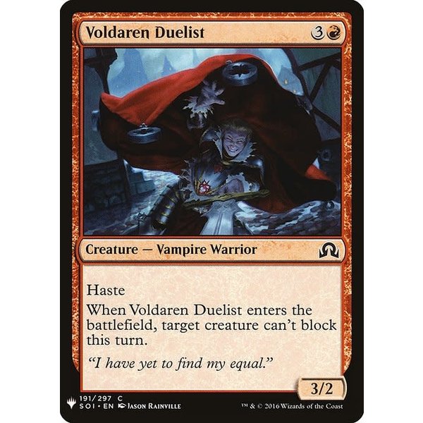 Magic: The Gathering Voldaren Duelist (1099) Near Mint