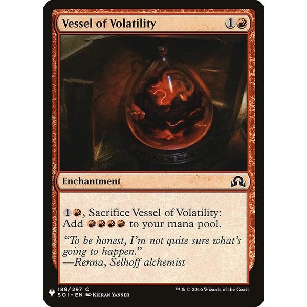 Magic: The Gathering Vessel of Volatility (1095) Near Mint