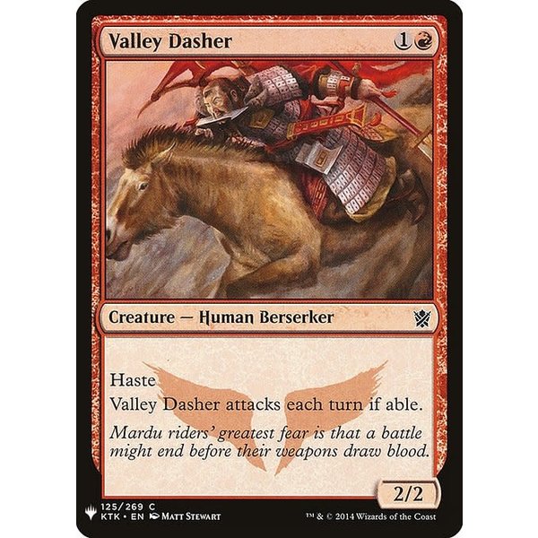 Magic: The Gathering Valley Dasher (1092) Near Mint