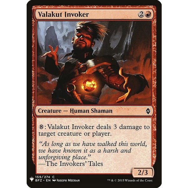 Magic: The Gathering Valakut Invoker (1090) Near Mint