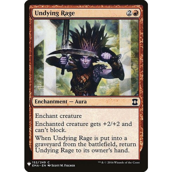 Magic: The Gathering Undying Rage (1088) Near Mint