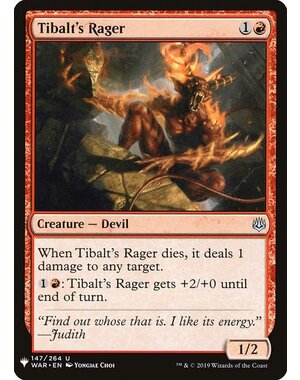 Magic: The Gathering Tibalt's Rager (1084) Near Mint