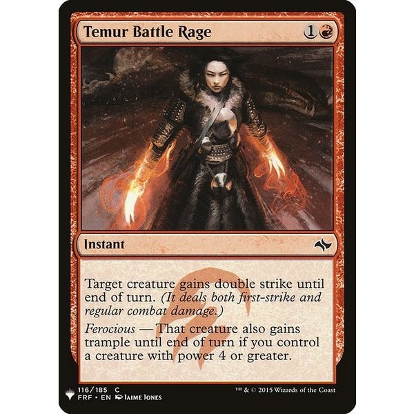 Magic: The Gathering Temur Battle Rage (1081) Near Mint