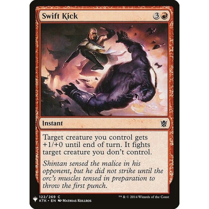 Magic: The Gathering Swift Kick (1077) Near Mint