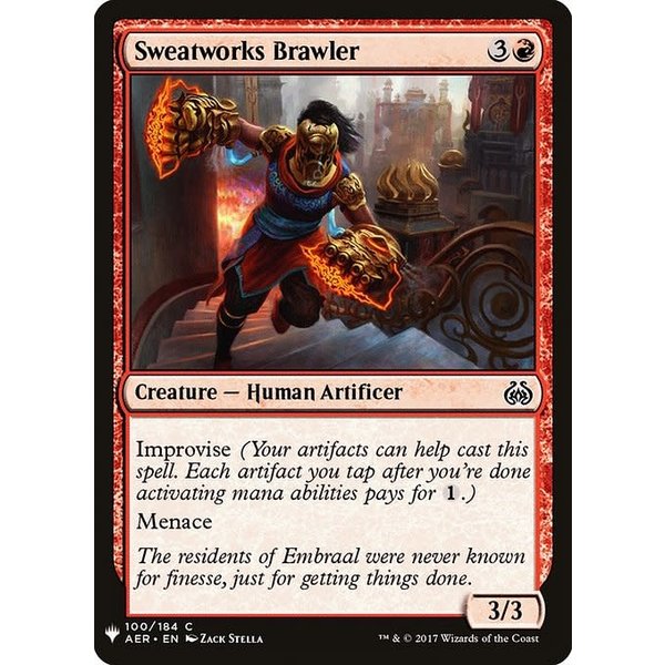 Magic: The Gathering Sweatworks Brawler (1076) Near Mint