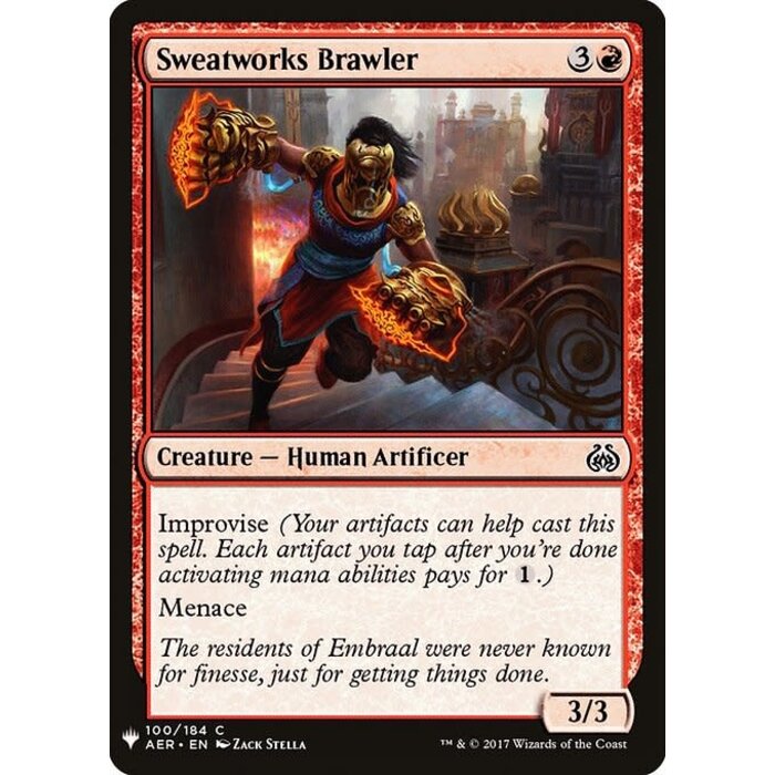 Magic: The Gathering Sweatworks Brawler (1076) Near Mint