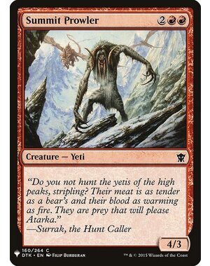 Magic: The Gathering Summit Prowler (1073) Near Mint