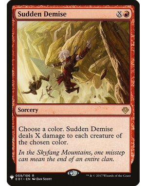 Magic: The Gathering Sudden Demise (1071) Near Mint