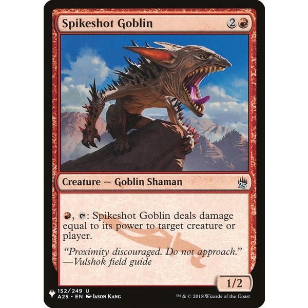 Magic: The Gathering Spikeshot Goblin (1066) Near Mint