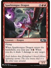 Magic: The Gathering Sparktongue Dragon (1065) Near Mint