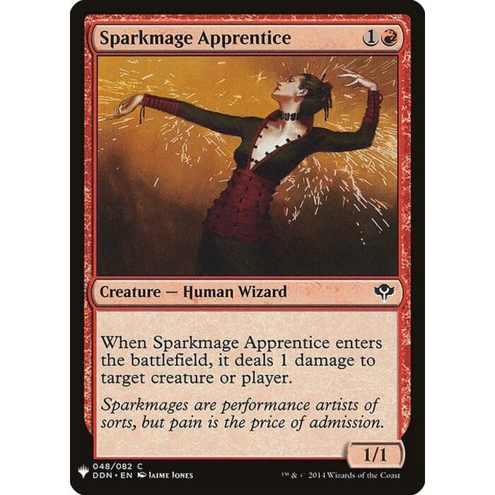 Magic: The Gathering Sparkmage Apprentice (1063) Near Mint