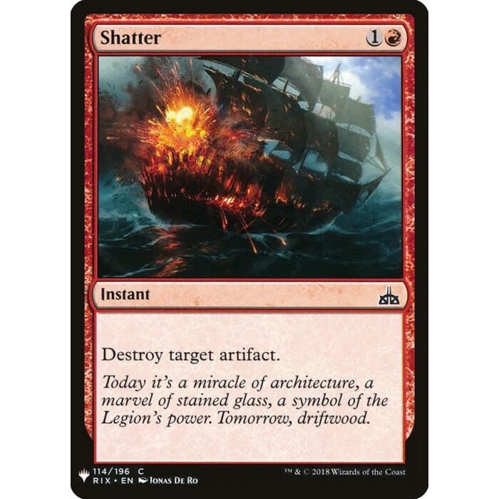 Magic: The Gathering Shatter (1055) Near Mint