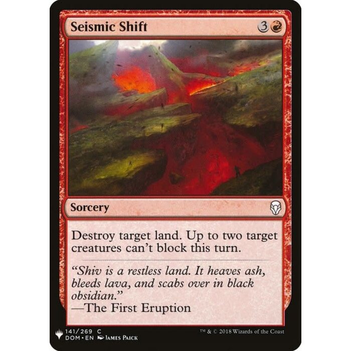 Magic: The Gathering Seismic Shift (1053) Near Mint