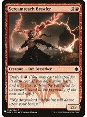 Magic: The Gathering Screamreach Brawler (1052) Near Mint