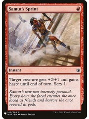 Magic: The Gathering Samut's Sprint (1050) Near Mint