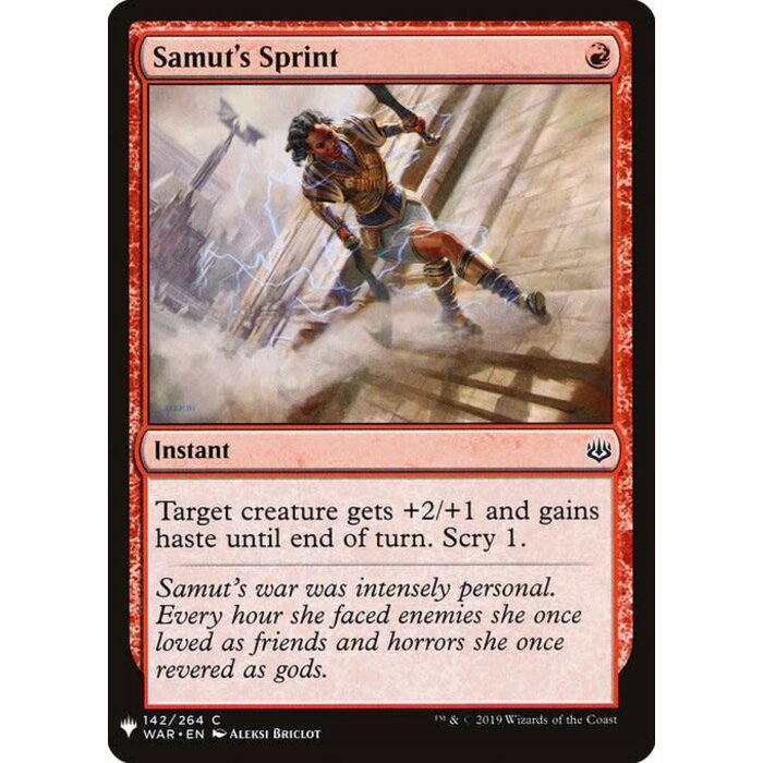 Magic: The Gathering Samut's Sprint (1050) Near Mint