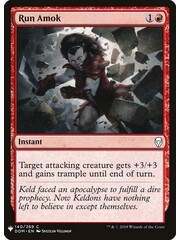 Magic: The Gathering Run Amok (1047) Near Mint